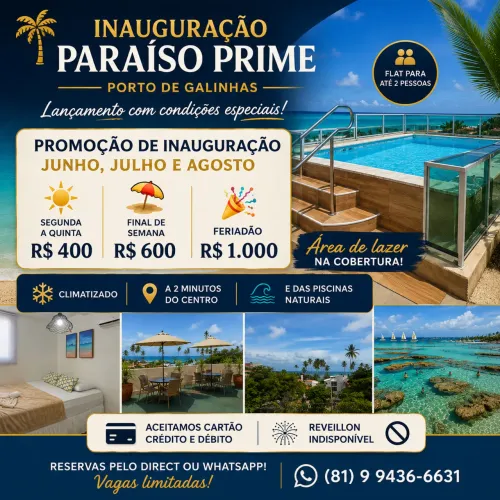 Studio em Porto de Galinhas