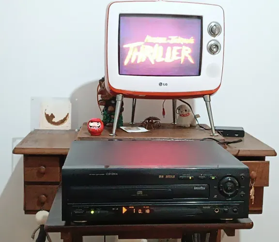 Laser disc Pioneer com 11 laserdisc