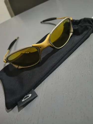 Oakley Double XX 24 k Gold Original com número de série 