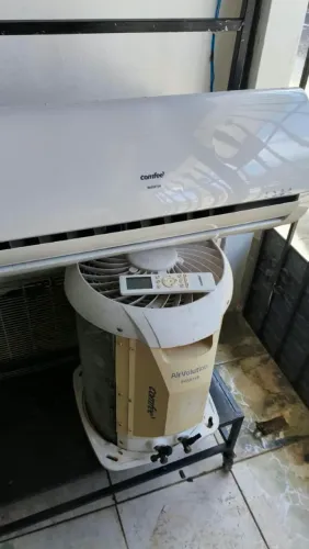 Ar condicionado com instalação