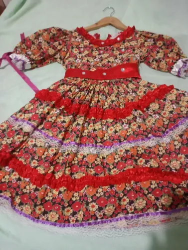 Vestido Caipira ( INFANTIL ).