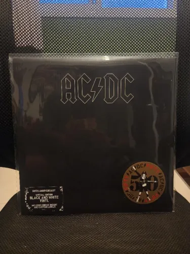 AC/DC Back in Black Disco de Vinil Edição 50 anos