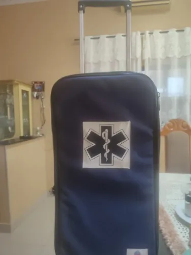 Bolsa com rodinhas para cilindro