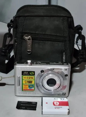 Camera Sony Cybershot Dsc W35 Ótimo Estado Funcionando