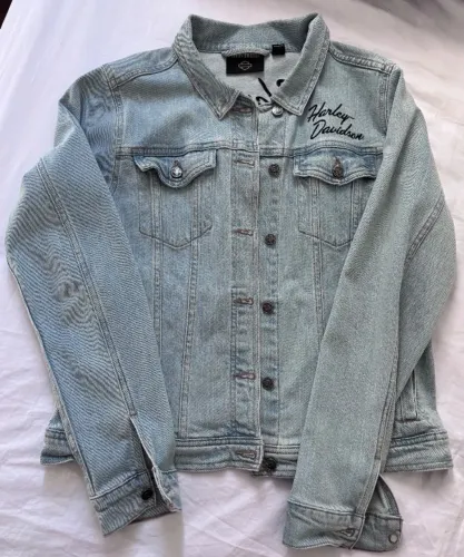 Jaqueta jeans Harley Davidson original