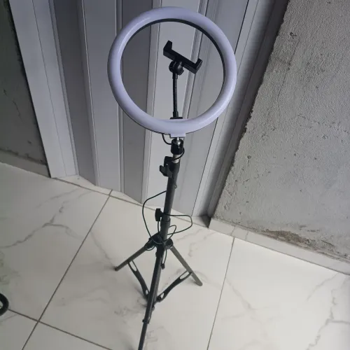 Ring Light Iluminador 10 Polegadas Com Tripé De 2.10 Metro