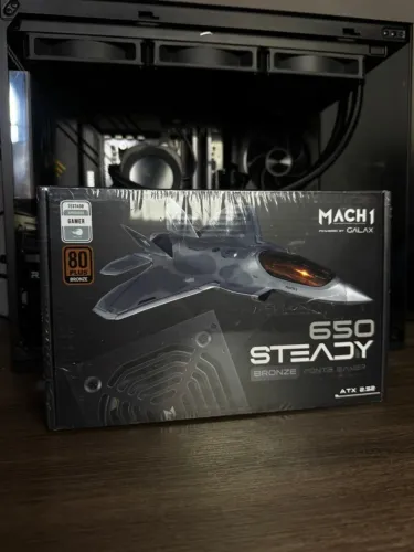 Fonte gamer 650w - MACH1 Steady