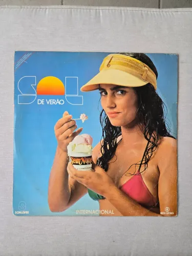 LP Disco de Vinil Trilha Sonora Novela Sol De Verão Internacional 1983