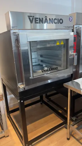 Forno elétrico 380v turbo 5 telas - novo 