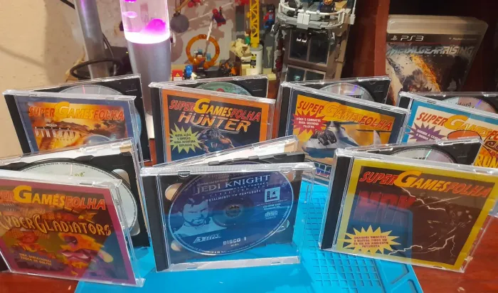 Jogos CD-ROM Supergamesfolha e Jedi Knight: Dark Forces II