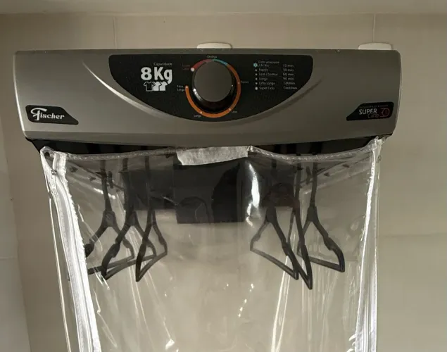 Secadora De Roupa Fischer 8kg Suspensa - Silver (pouco usada)