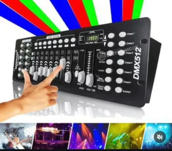 MESA CONTROLADORA DE LUZ 8 CANAIS REF.: ON-LP511