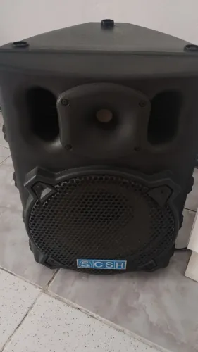 Caixa amplificada profissional CSR 2500A 100w rms