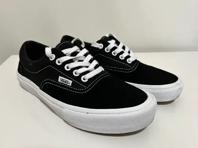 Tênis Vans Skate Era Black White nº 38