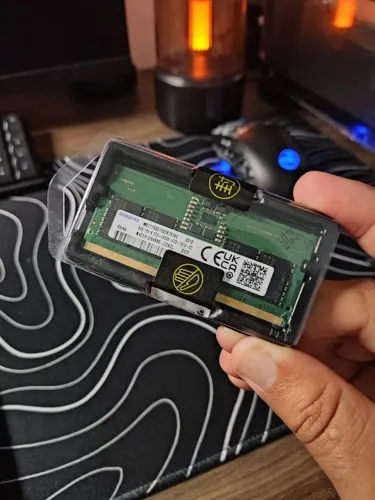 Memória DDR5 notebook Samsung Lacrada!