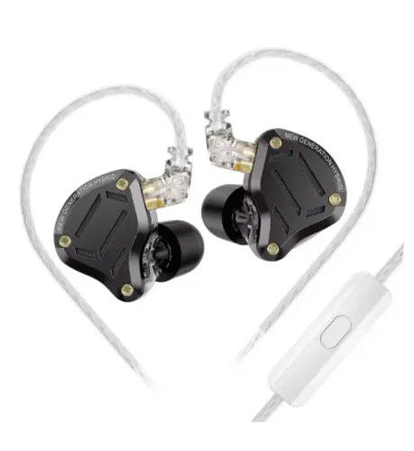 Fone De Ouvido Retorno Palco Com Microfone Kz Zs10 Pro 2