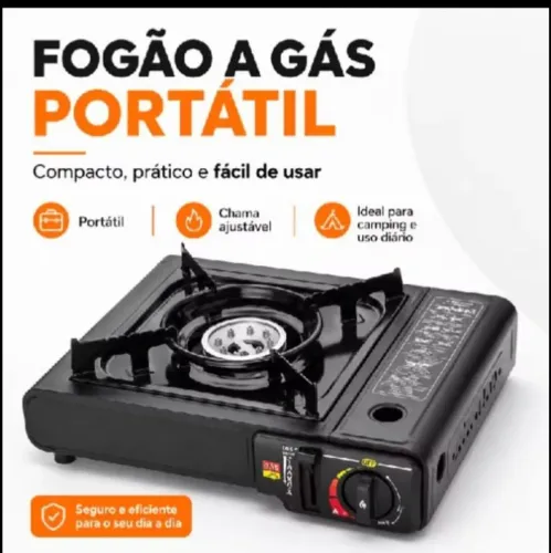 Fogareiro portátil a gás