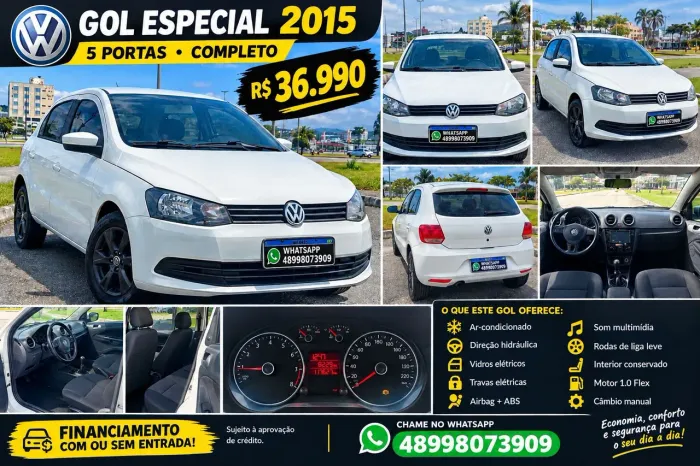 Volkswagen Gol Geração VI Special 1.0 8V Total Flex Mec. 4P 2015