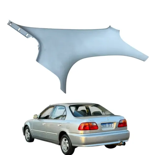 Acabamento Coluna Traseira Esquerda Honda Civic 1.6 1999 Lx