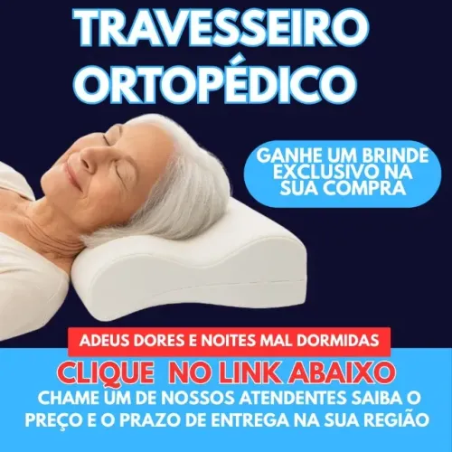 Travesseiro ortopédico revitta 