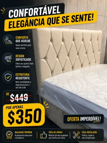 ? CABECEIRA A PRONTA ENTREGA ?