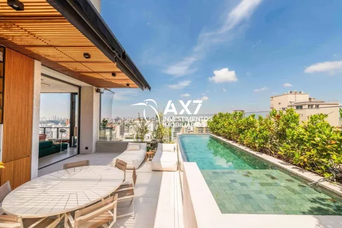 Cobertura à venda com 408m² no Jardins