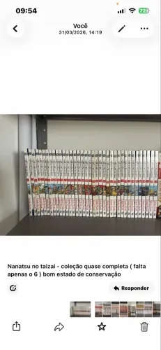 Coleção Nanatsu no Taizai completa( falta apenas o 6)