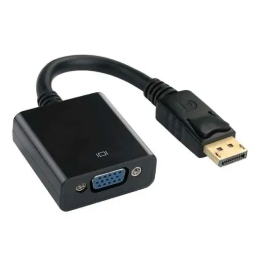 Cabo Adaptador Conversor Displayport Para Vga Vídeo Pc