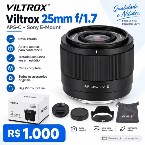 Viltrox 25mm f/1.7 ? Sony E-Mount