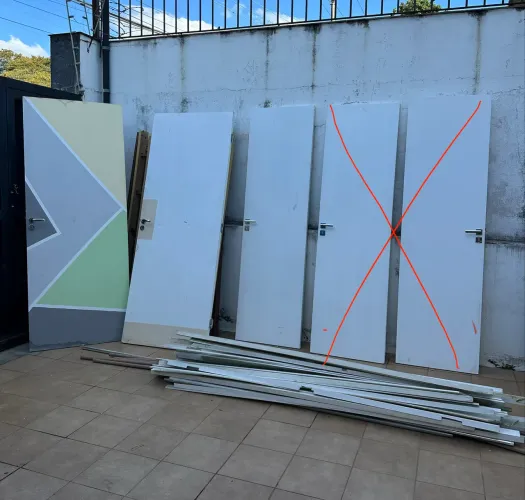  (3 portas) 1 portas de 60 cm 2 portas de 80cm