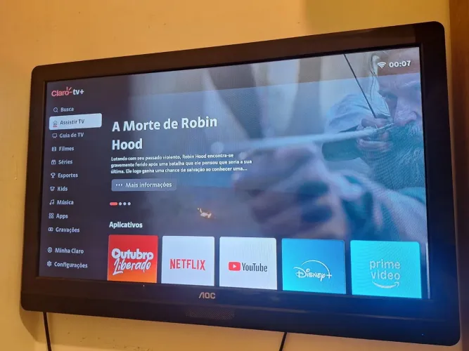 TV AOC 32 Polegadas Funcionando perfeitamente (Aceito cartão de crédito)