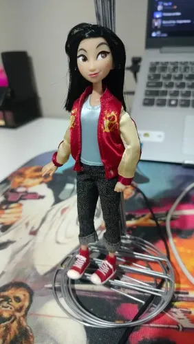 Boneca mulan versão detona ralph Disney