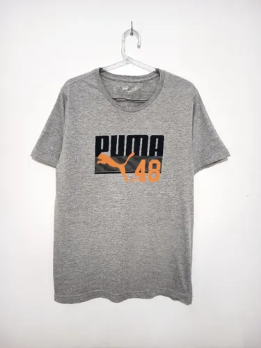 Camiseta Puma "48" Cinza - Tam. M