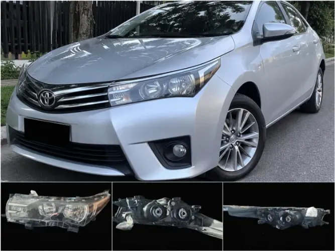 Farol Esquerdo Corolla 2015/2017 ORIGINAL Toyota - Impecável Oportunidade!