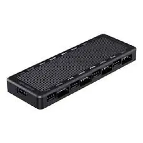 Controladora Teucer LP-8P Hub ARGB + PWM para até 8 Fans com Sincronização RGB