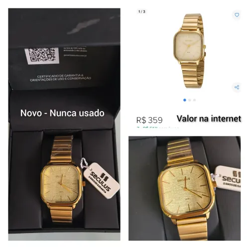 Relógio - nunca usado
