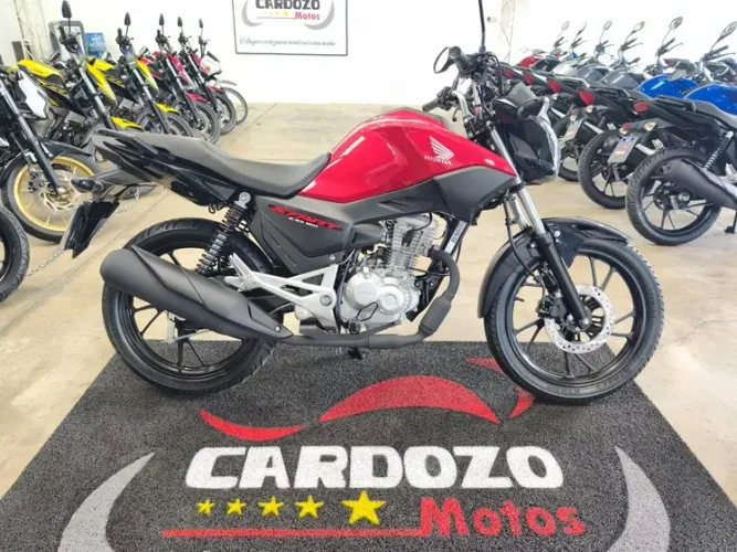 HONDA CG 160 START ES 2026 VERMELHA