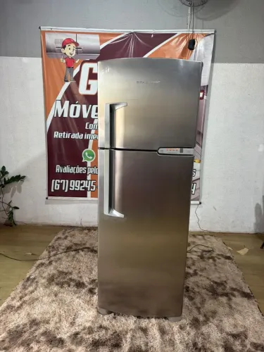 Geladeira Brastemp inox frost free Possui 370 litros ((ENTREGO GRATIS))
