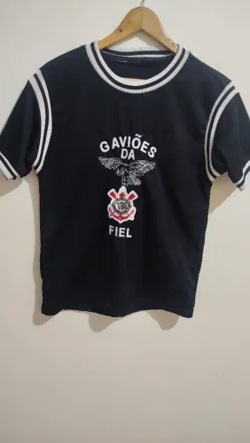 Camisa Corinthians Gaviões da Fiel Preto DryFit