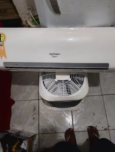 Ar condicionado perfeito estado completo 