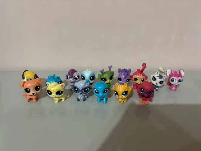 Kit 15 Littlest pet Shop mini