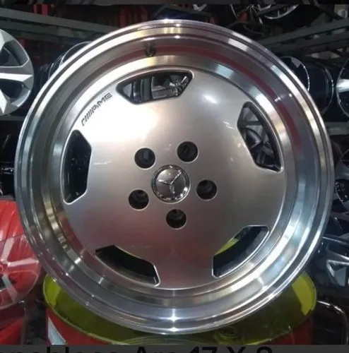 Rodas Mercedes Monoblock 17x7 e 17x8 Off-Set 35 Furacão 5x112 R$4.600,00