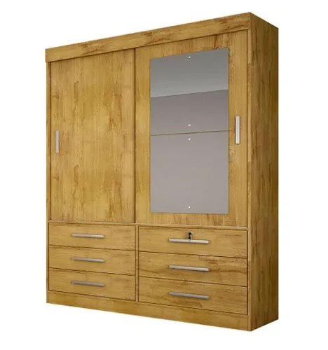 Quarto solteiro roupeiro