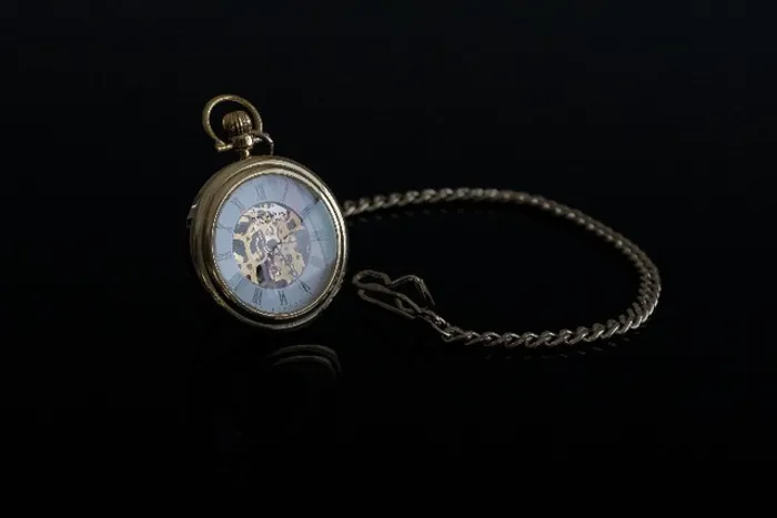 Relógio De Bolso Stuhrling Vintage Skeleton 6053