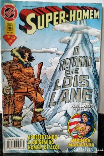 Leia o Anúncio!!! Revista em Quadrinhos. O Retorno de Lois Lane 