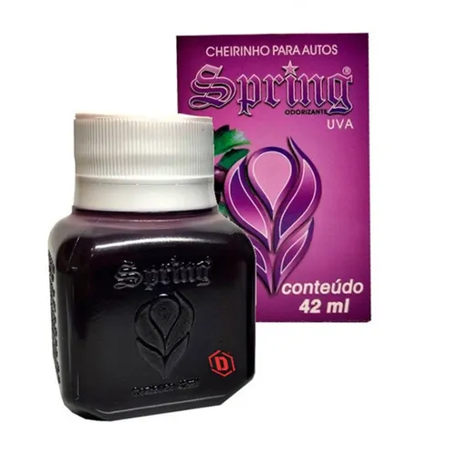 Aromatizante cheirinho Odorizante Pérola Spring Uva Morango Tutti Frutti (Modelo esponja)