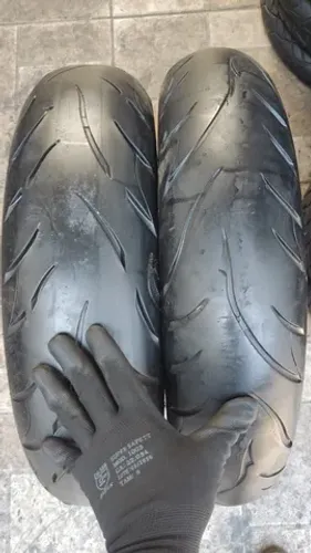 Par Pneu Moto Avon Cobra AV72 Medidas 150/80-16 e 140/75-17