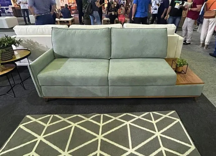 Sofa 3 lugares linho / belgica