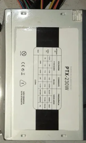 Fonte de Alimentação PTX-230W 4A-6A