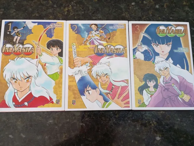 Manga InuYasha volume 1,2 e 3
